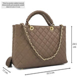 Poseta piele naturala  1327 TAUPE