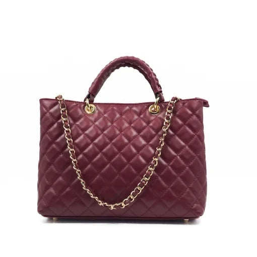 Poseta piele naturala  1328 BORDO