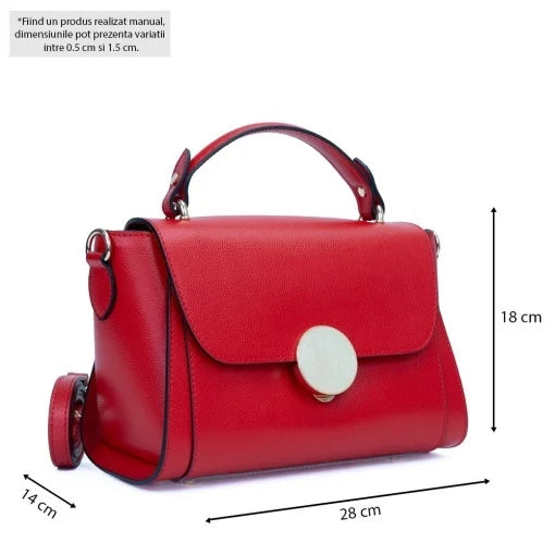 Poseta piele naturala  1209 - Shiny Beauty