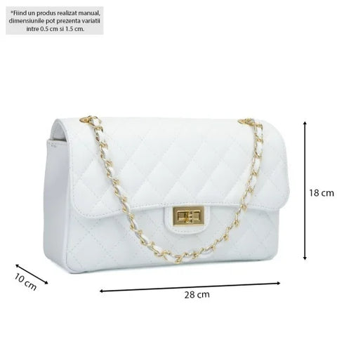 Poseta piele naturala  1255 - Shiny Beauty