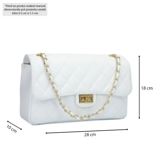 Poseta piele naturala  1255 - Shiny Beauty