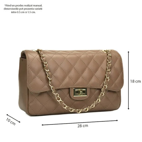 Poseta piele naturala  1264 - Shiny Beauty