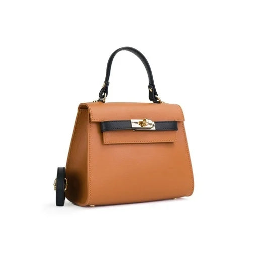 Poseta piele naturala  1309 CAMEL/MARO
