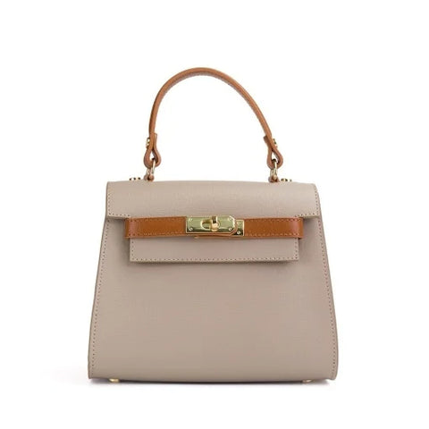 Poseta piele naturala  1312 CREM/CAMEL