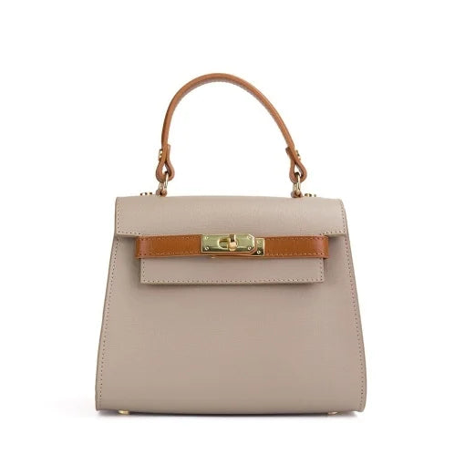 Poseta piele naturala  1312 CREM/CAMEL