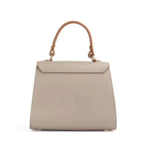 Poseta piele naturala  1312 CREM/CAMEL