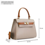 Poseta piele naturala  1312 CREM/CAMEL
