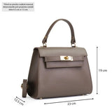 Poseta piele naturala  1316 TAUPE