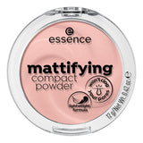 Pudra compacta matifianta light beige 10 Mattifying compact powder, 12 g - Shiny Beauty