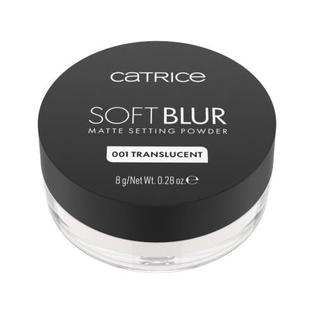 Pudra pentru fixare mata, 001 Translucent, Soft Blur Matte Setting Powder, 8 g, Catrice - Shiny Beauty