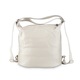 Poseta piele naturala tip rucsac Bej - Shiny Beauty