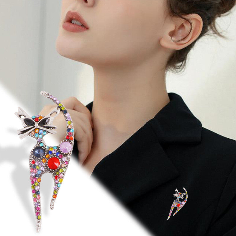 Martisor Brosa Pisica - Shiny Beauty