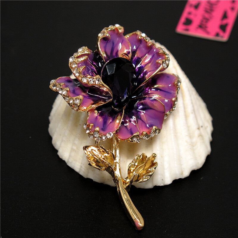 Martisor Brosa Floare Violet Royale