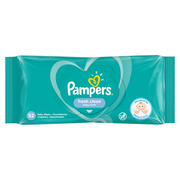 Pampers Fresh Clean, servetele umede,  52 servetele