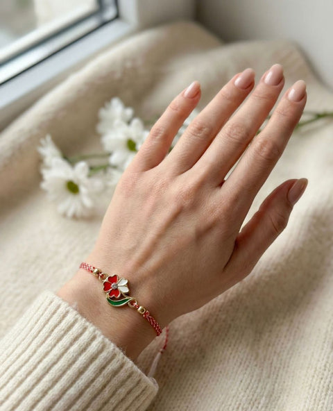 Martisor bratara floare 31 - Shiny Beauty