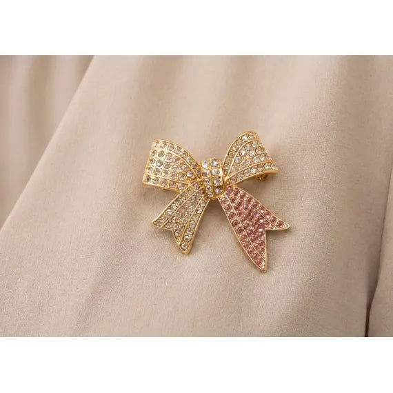 Martisor Brosa Fundita cu pietre - Shiny Beauty