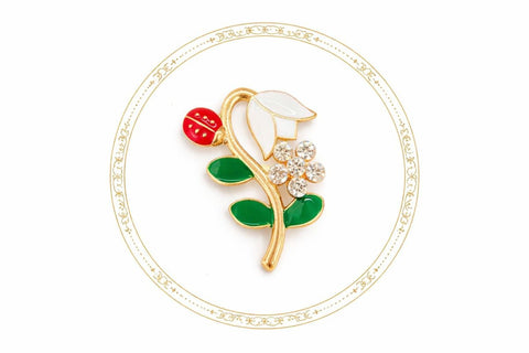 Martisor Brosa Ghiocel 01 - Shiny Beauty