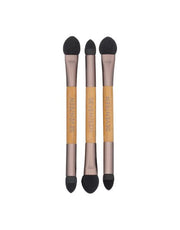 Aplicator MAKE-UP Eyeshadow Sponge Applicator Bamboo Handle 3 bucati Seventeen