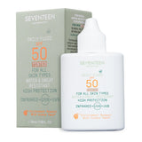 Crema fata Seventeen protectie solara  DAILY FLUID SPF 50 TINTED 35 ml