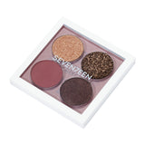 SEVENTEEN VIBRANT EYES QUAD PALETTE NR 07 Nude Poetry FPSEV