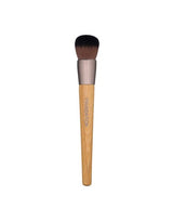 Aplicator MAKE-UP Pensula Fond de Ten Foundation Brush Bamboo Handle  Seventeen