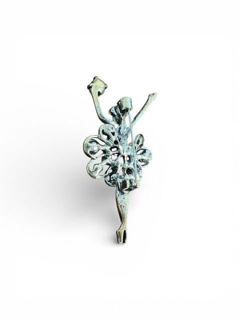 Brosa din aliaj si cristale zirconiu br13 - Shiny Beauty