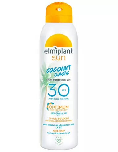 Elmiplant Sun Spray cu protectie solara Coconut Oasis SPF 30, 150 ml