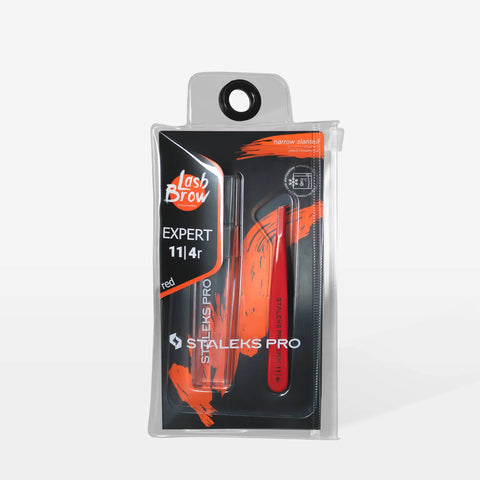 STALEKS Pensetă pentru sprâncene EXPERT 11 TIP 4 (înclinată) – STALEKS