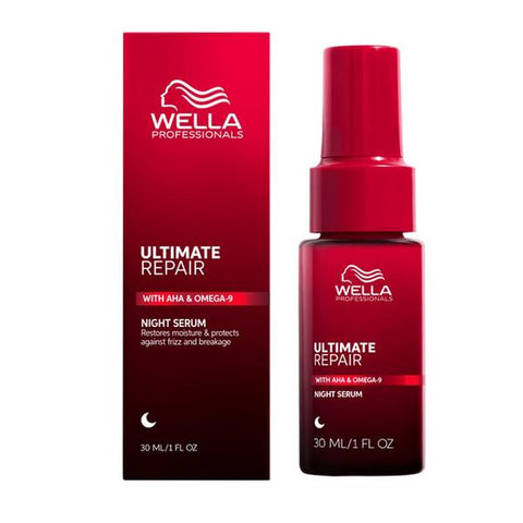 Tratament de par Wella Professionals Tratament de Noapte pentru Par Ultimate Repair Night Hair Serum de Reparare, Hidratare si Protectie, 30 ml