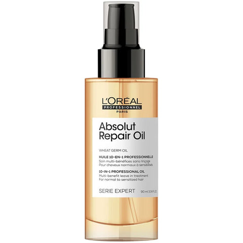L'Oreal Professionnel SE Absolut Repair Ulei 10IN1 90ml - Ulei Pentru Par Uscat si Deteriorat - Shiny Beauty