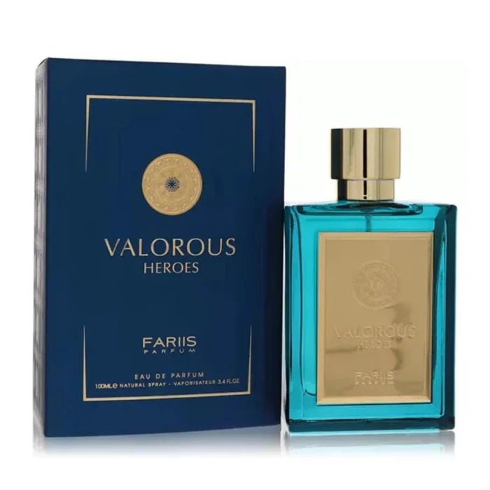 Apa de Parfum Valorous Heroes, Fariis, Barbati, 100ml