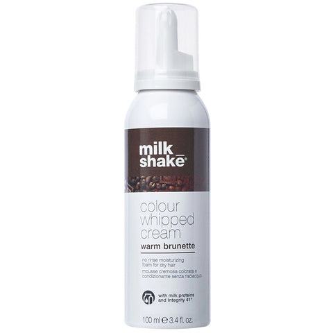 Balsam Milk Shake Spuma nuantatoare Colour Whipped Cream WARM BRUNETTE  100ml