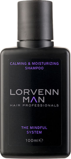 LORVENN MEN Sampon De Par Calmant Și Hidratant Împotriva Mătreții Pentru Scalp Sensibil 100ml