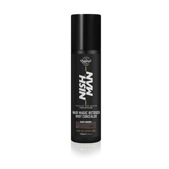 NISHMAN - Spray colorant - Magic color - Saten inchis 100 ml - crema academie , Shiny Beauty - shiny beauty  ,  crema de fata