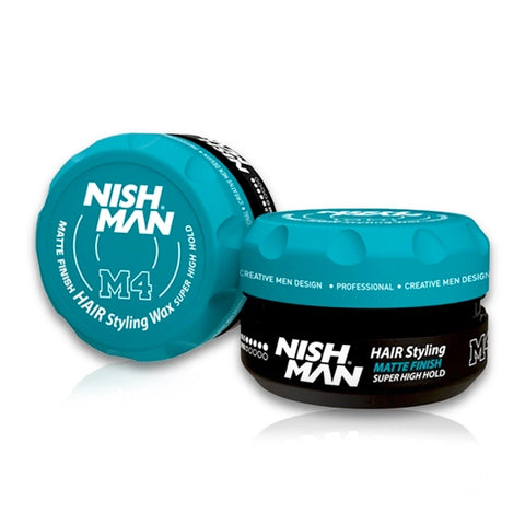 NISHMAN M4 - Ceara de par Matte Finish- 100ml - crema academie , Shiny Beauty - shiny beauty  ,  crema de fata