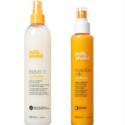 Pachet tratament pentru toate tipurile de par milk shake-balsam leave-in 350ml, tratament 12 efecte 150ml - crema academie , Shiny Beauty - shiny beauty  ,  crema de fata