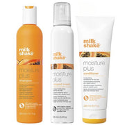 Pachet hidratare moisture plus milk shake - Sampon 300ml, Balsam 250ml, Crema 200ml - crema academie , Shiny Beauty - shiny beauty  ,  crema de fata