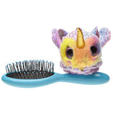 Perie De Par Wet Brush Pentru Copii Plush Owl Unicorn - crema academie , Wet Brush - shiny beauty  , wet brush crema de fata