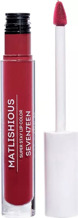 Ruj mat Seventeen MATLISHIOUS SUPER STAY LIP COLOR 22 - crema academie , Seventeen - shiny beauty  , RUJ LICHID Seventeen crema de fata