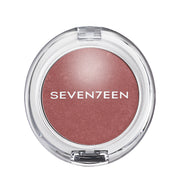 FARD OBRAZ Seventeen SILKY BLUSHER 37 FESTIVE PLUM PEARLY - crema academie , seventeen - shiny beauty  , FARD OBRAZ Seventeen crema de fata