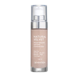 Fond de ten Seventeen NATURAL VELVET LONGLASTING MATTE FOUNDATION 04 True Beige - crema academie , seventeen - shiny beauty  , fond de ten Seventeen crema de fata