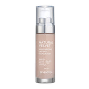 Fond de ten Seventeen NATURAL VELVET LONGLASTING MATTE FOUNDATION 04 True Beige - crema academie , seventeen - shiny beauty, fond de ten Seventeen crema de fata