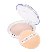 Pudra Seventeen NATURAL SILKY TRANSPARENT COMPACT POWDER 02 LIGHT BEIGE - crema academie , seventeen - shiny beauty  , pudra Seventeen crema de fata