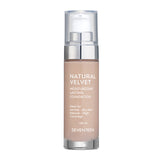 Fond de ten Seventeen NATURAL VELVET LONGLASTING MATTE FOUNDATION 06 Dark Beige - crema academie , seventeen - shiny beauty  , fond de ten Seventeen crema de fata