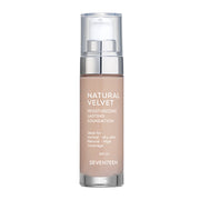 Fond de ten Seventeen NATURAL VELVET LONGLASTING MATTE FOUNDATION 06 Dark Beige - crema academie , seventeen - shiny beauty, fond de ten Seventeen crema de fata