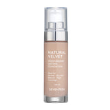 Fond de ten Seventeen NATURAL VELVET LONGLASTING MATTE FOUNDATION 07 Latte - crema academie , seventeen - shiny beauty  , fond de ten Seventeen crema de fata