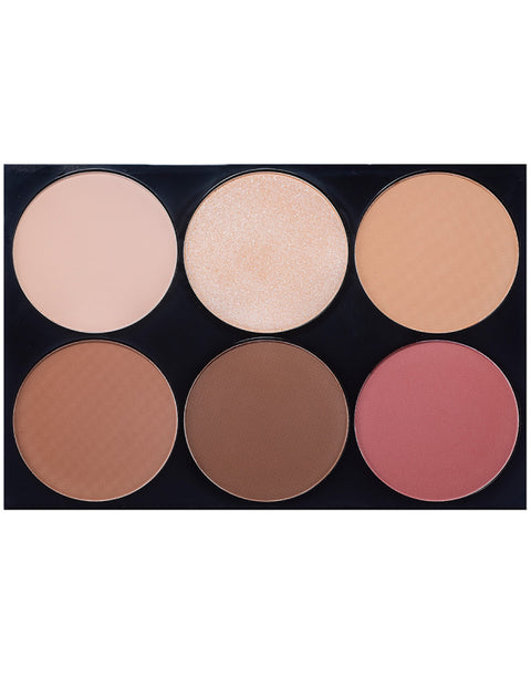 Paleta Contur MON REVE Shape Guru Palette 03 DEEP - crema academie , Shiny Beauty - shiny beauty  ,  crema de fata