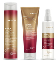 Pachet promo Joico K-Pak Color Therapy: sampon 300ml +balsam 250ml +Spray Luster Lock, 200 ml - crema academie , Shiny Beauty - shiny beauty  ,  crema de fata