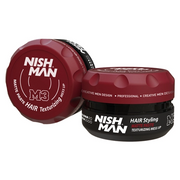 Ceara de par NishMan M3 Matte Paste Texturizing Mess Up 100ml - crema academie , Shiny Beauty - shiny beauty  ,  crema de fata