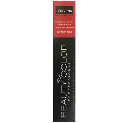 Vopsea par cu amoniac Lorvenn Beauty Color nr 5.20 light brown iridescent intense - crema academie , Lorvenn - shiny beauty  , Lorvenn Beauty Color Professional crema de fata